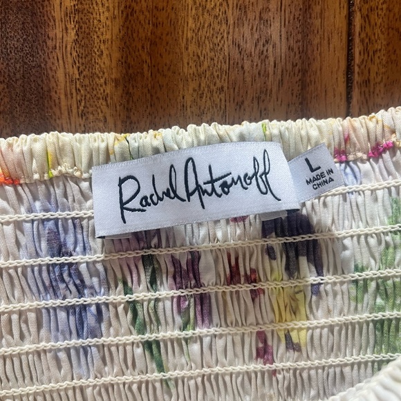 Rachel Antonoff Mindy Smocked Dress Loria’s Cookies Shortbread Flowers - Picture 5 of 5